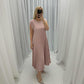 🔥HOT SALE🔥Sleeveless pleated simple solid colour dress