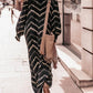 🔥Limited Time 50% Off 🔥Boho Stripe Long Sleeves Dress