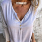 🔥Limited Time 50% OFF🔥Women’s Trendy Solid Color V Neck Long Sleeve Top