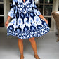 🔥HOT SALE🔥Spotted Print Pleated Dress