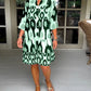 🔥HOT SALE🔥Spotted Print Pleated Dress