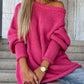 🔥Limited Time 50% OFF🔥Women's Solid Knitted Round Neck Sweater