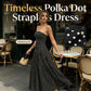 Women’s Fashion Polka Dot Strapless Dress